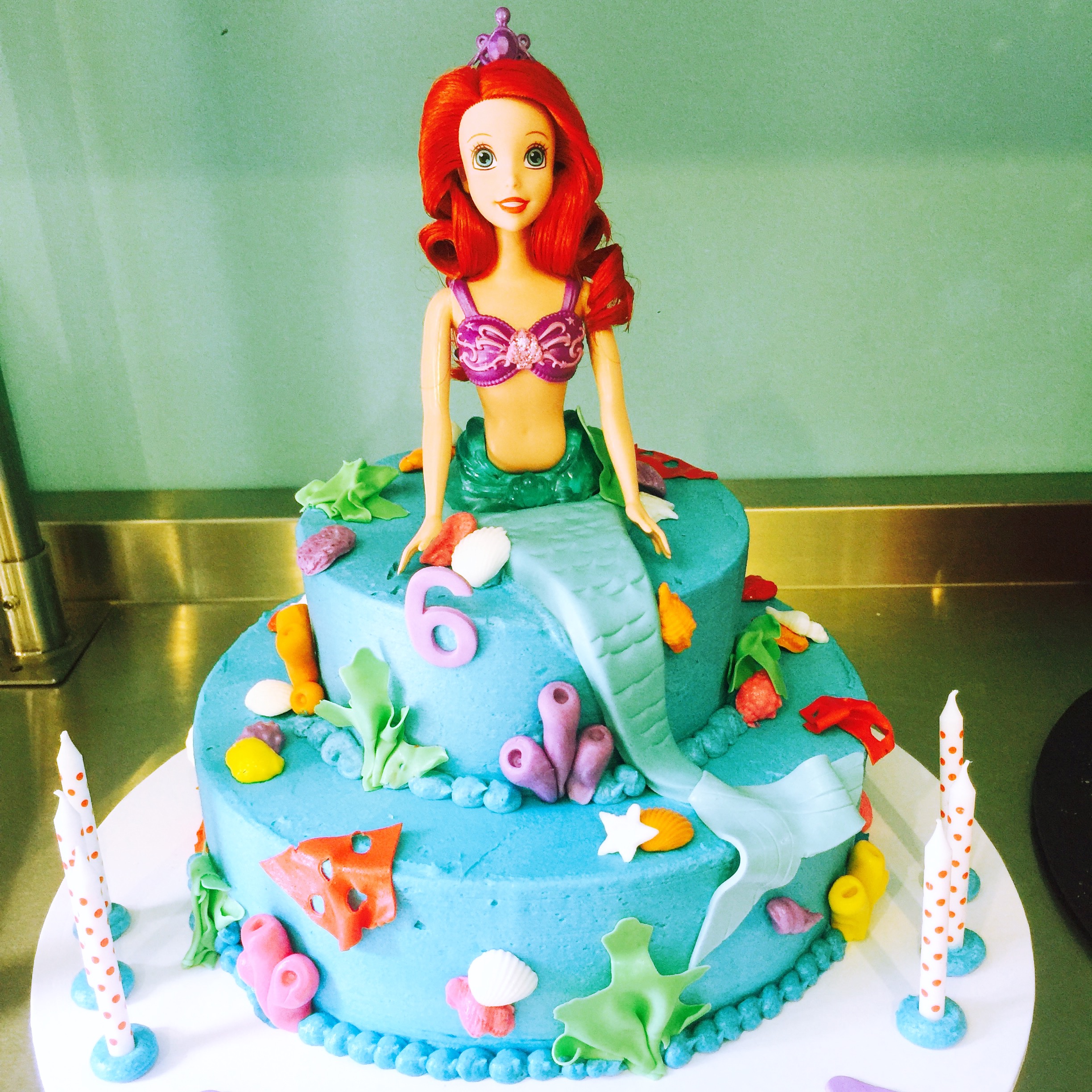 Sinchana Mermaid Cake_Fotor